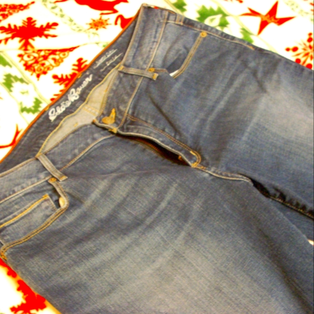 Eddie Bauer Mid-Rise Slightly Curvy Bootcut Jeans - Picture 2 of 5
